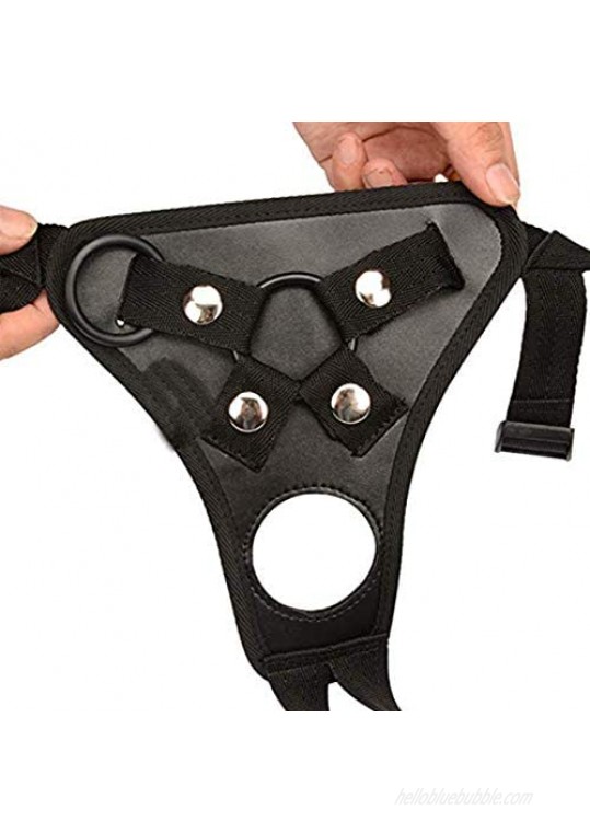 Adjustable Belt Lingerie Strapless Waist Harness Women Panties(Large)