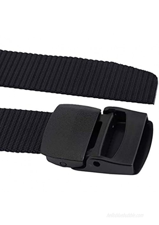 Sportmusies Women's Nylon Webbing Military Style Tactical Duty Belt with Plastic Buckle