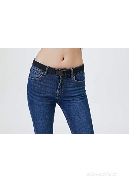 ZHWNSY Women Invisible Belts Adjustable No Show Stretch Belt for Jeans