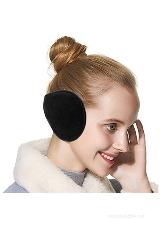 HIG Ear Warmers for Men & Women Classic Fleece Unisex Winter Warm Earmuffs