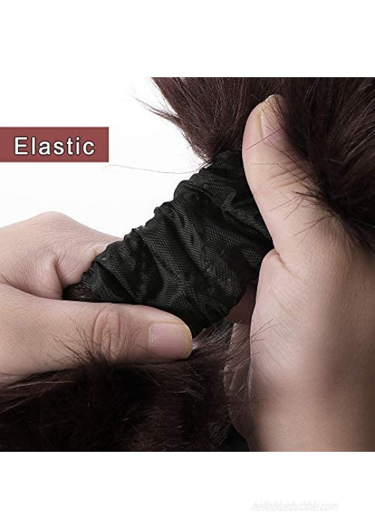 Sanlykate Faux Fur Headband with Elastic Winter Furry Ear Warmer Earmuffs for Women
