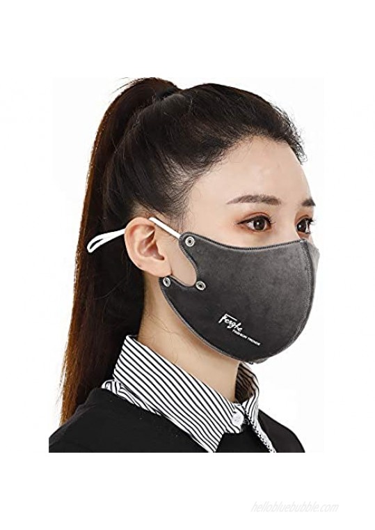 YEAHPY Warm Mask Earmuffs 2-in-1 Winter Warm Masks for Adults&Children Unisex Wind and Cold Masks Can be Washed and Reused and are a Good Helper for Outdoor Wind and Dust.(2Pcs)
