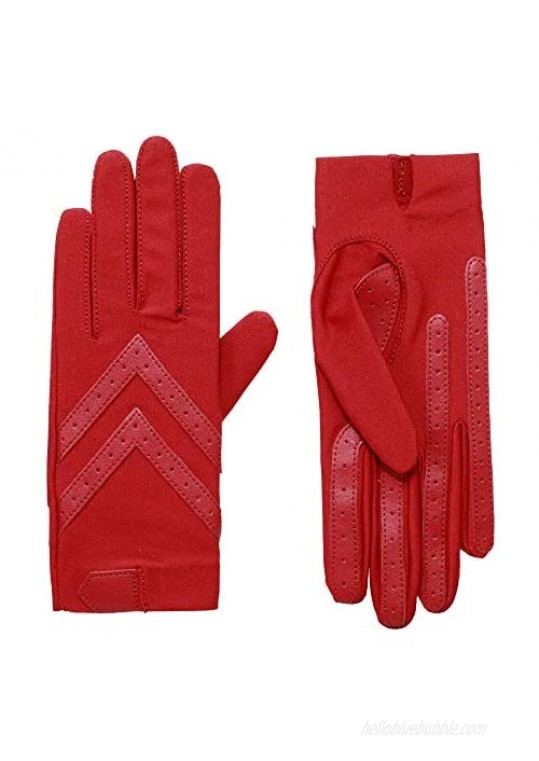 isotoner Women's Spandex Shortie Touchscreen Gloves