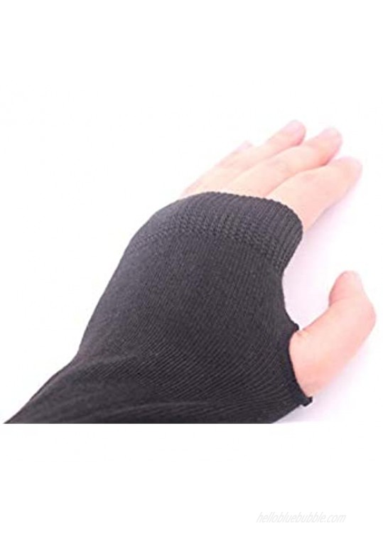 UPSTORE Fingerless Elastic Arm Sleeve Winter Warmer Protector for Ladies Women Girl Color