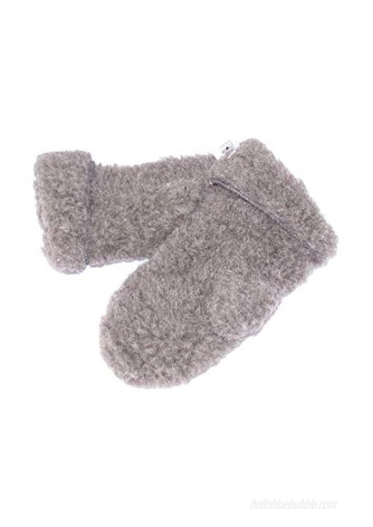 Extremely warm 100% natural merino sheep wool mittens for men and women. Good for arthritis outdoors gifts