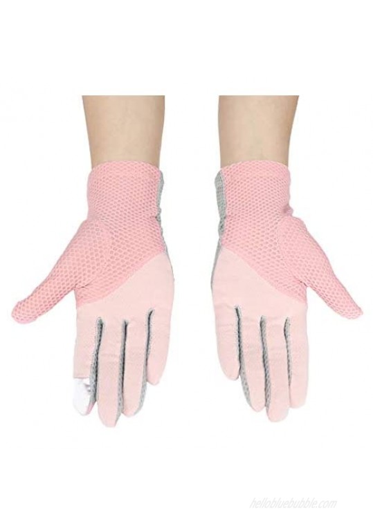 Sport Gloves Polyester Quick-drying Non-slip Sunblock UV Protection Sunscreen Driving Gloves