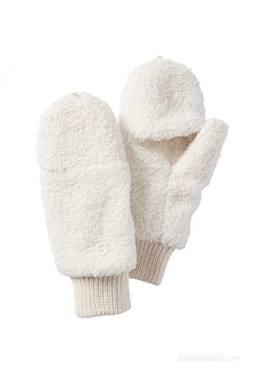 Tickled Pink Women's Fuzzy Bunny Mittens