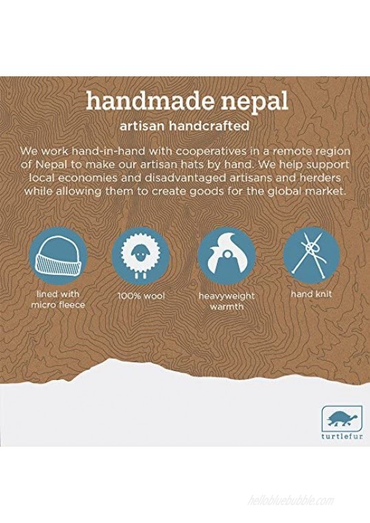 Turtle Fur Nepal Women's Mika Hand Knit Wool Fingerless Mittens