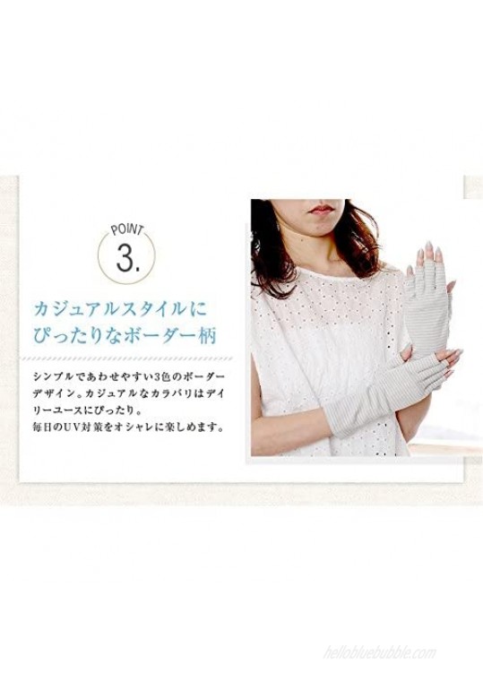 Women Summer Sun UV Protection Fingerless Breathable Gloves border Anti Skid Driving Sunblock Girls Mitten Half Finger