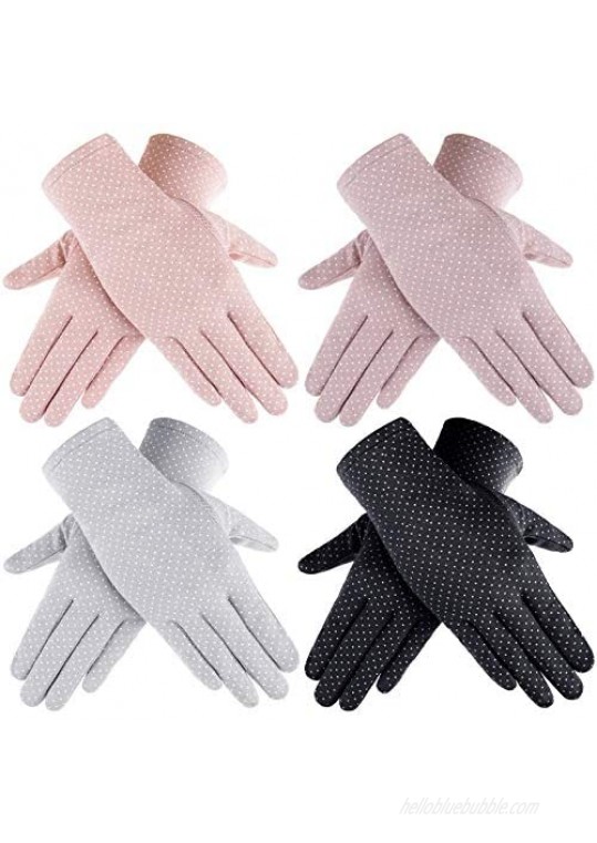 Women Sun Protective Glove Summer Touchscreen Glove UV Protection Gloves