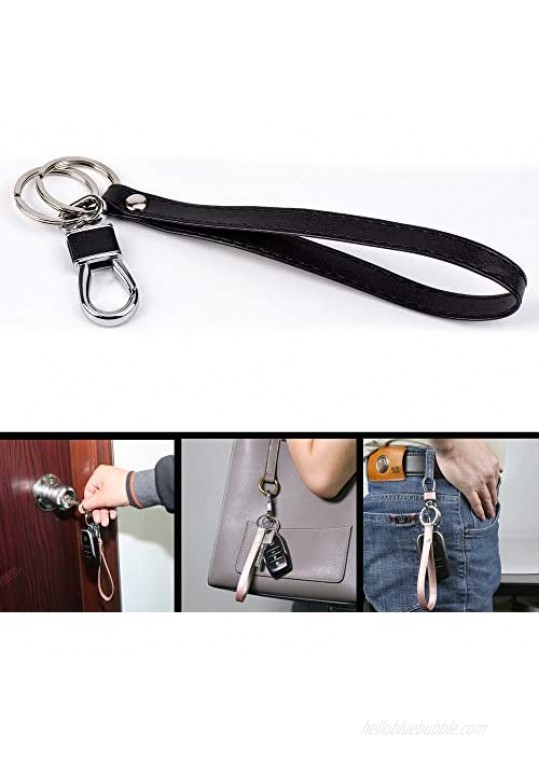 Essentials Keychain for women - Lanyard Key Chain with Detachable Alloy Metal Rings