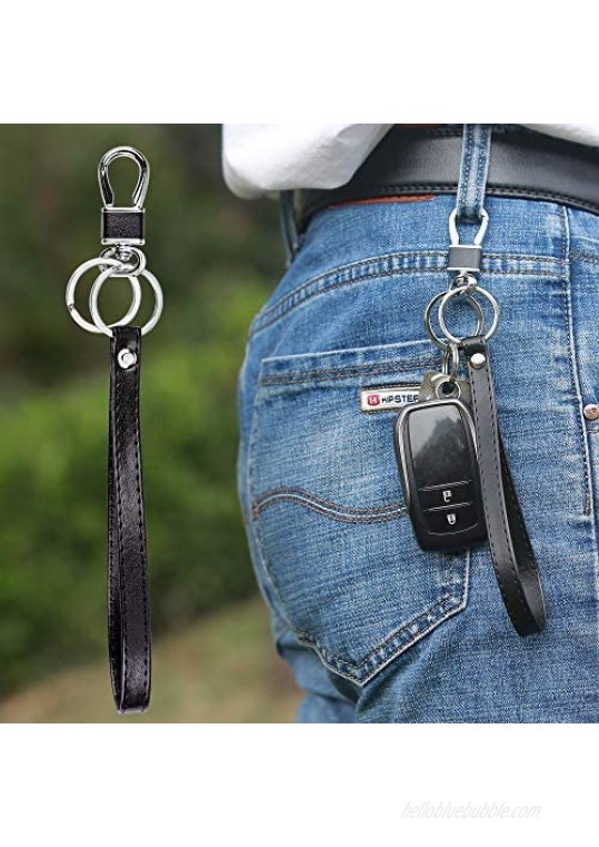 Essentials Keychain for women - Lanyard Key Chain with Detachable Alloy Metal Rings