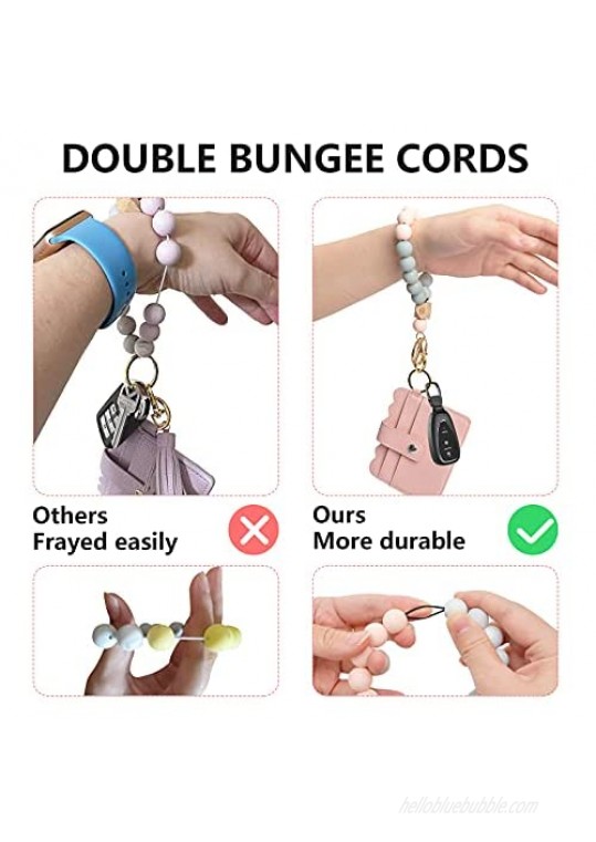 Keychain Bracelet Wristlet YUOROS Wrist Key Ring Phone Lanyard Strap for Women