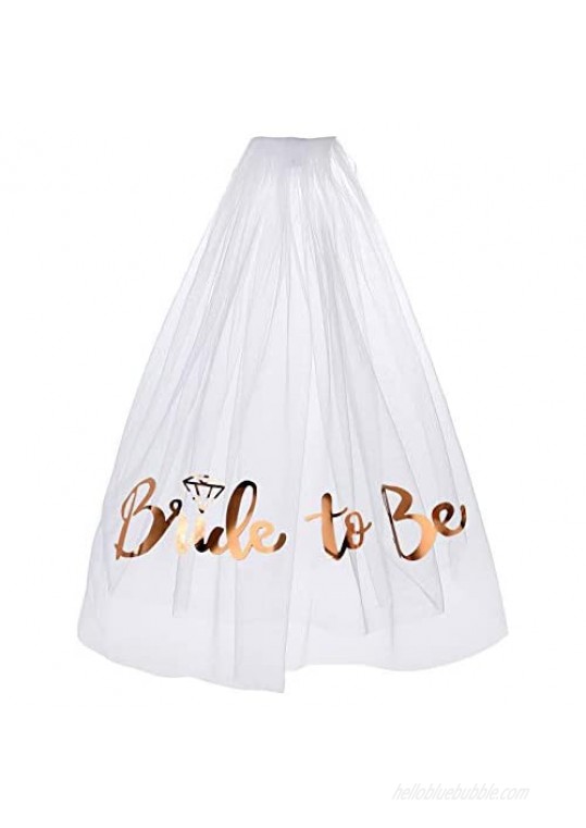 Bachelorette Party Veil Print Bride To Be Veil Bridal Shower veil Engagement Decoration Accessories Gift