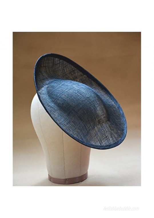 11.8 Round Saucer Vintage Inspired Percher Hat Fascinator Millinery Base B056