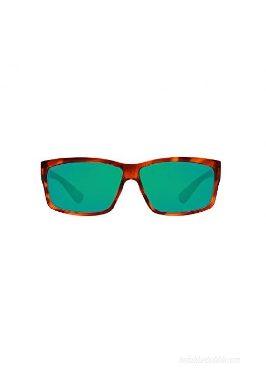Costa Del Mar Men's Cut Rectangular Sunglasses