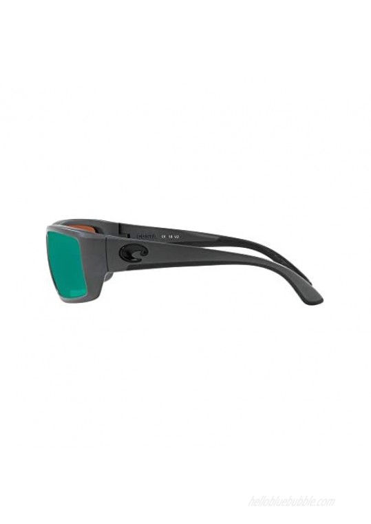 Costa Del Mar Men's Fantail 580p Rectangular Sunglasses