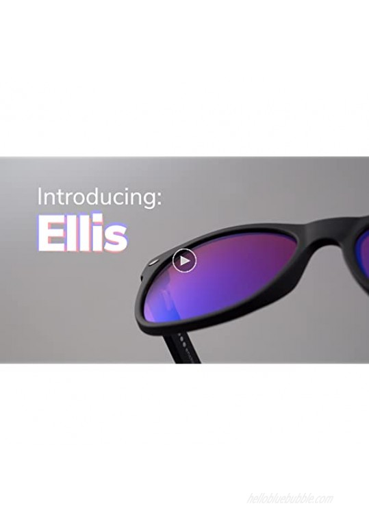 EnChroma Ellis Cx3 Sun - Outdoor Red-Green Color Blind Glasses for Men and Women