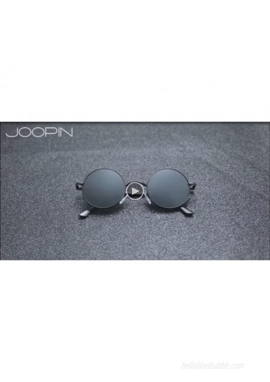 Joopin Polarized Lennon Round Sunglasses Women Men Circle Hippie Sun Glasses