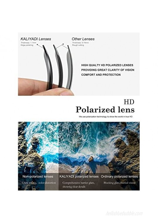 Unisex Polarized Sunglasses Stylish Sun Glasses for Men and Women Color Mirror Lens Multi Pack Options