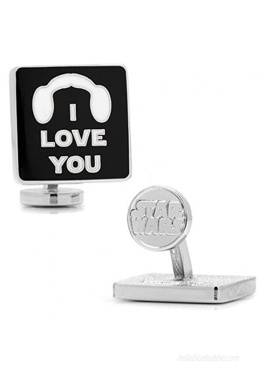 Star Wars I Love You I Know Icon Cufflinks Officially Licensed