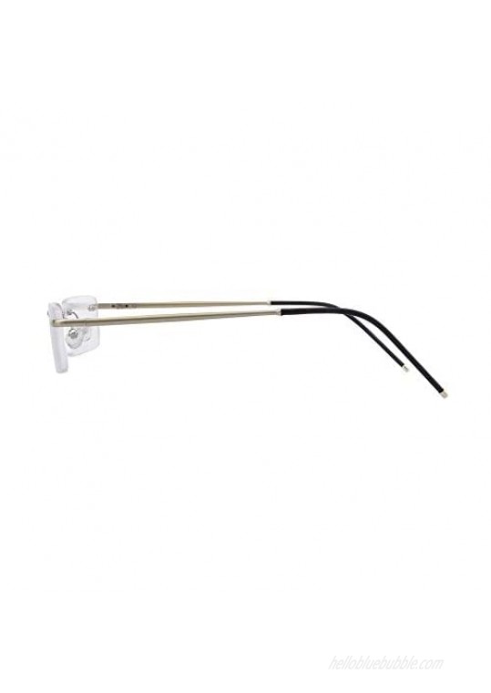 Edison & King Clarity rimless reading glasses – an elegant accessory with premium lenses including blue light filter