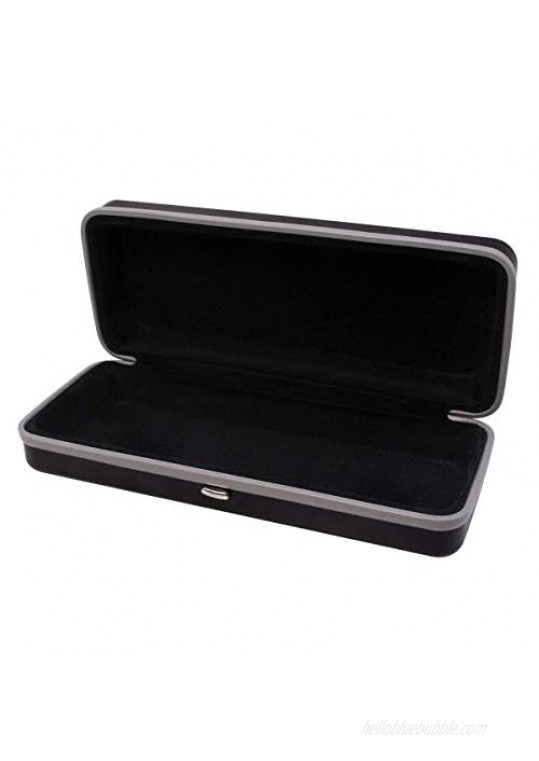 fashion Aluminum glasses case Spectacle Case Box (BLACK)