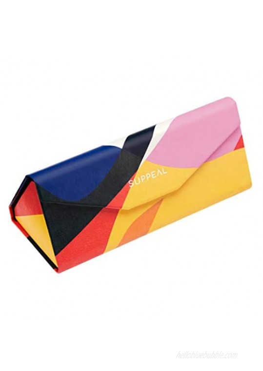 Glasses Case for Women with Cloth in Designer Pattern
