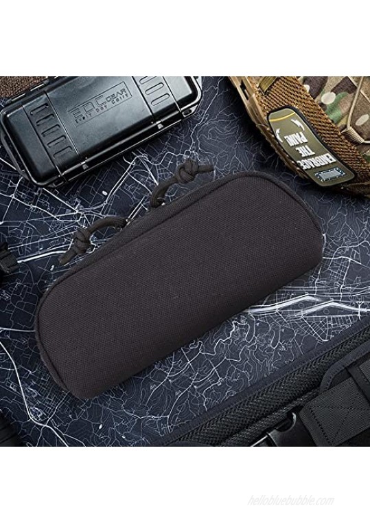LIVIQILY Tactical MOLLE Glasses Shockproof Protective Box Portable Outdoor Sunglasses Case