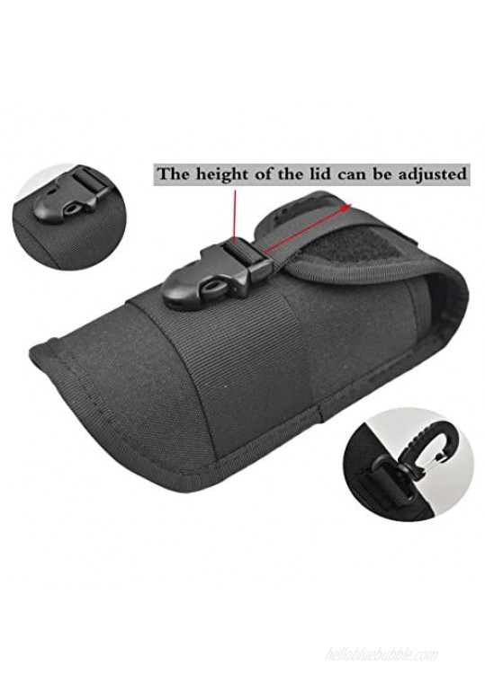 Sunglasses Hard Case Ultra Light Tactical Eyeglasses sturdy Carrying Case with Belt Clip