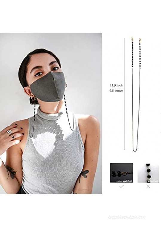 Designer Face Mask Chains and Cords Glasses Chain Mask Lanyards for Women Stylish Mask holders around Neck for women