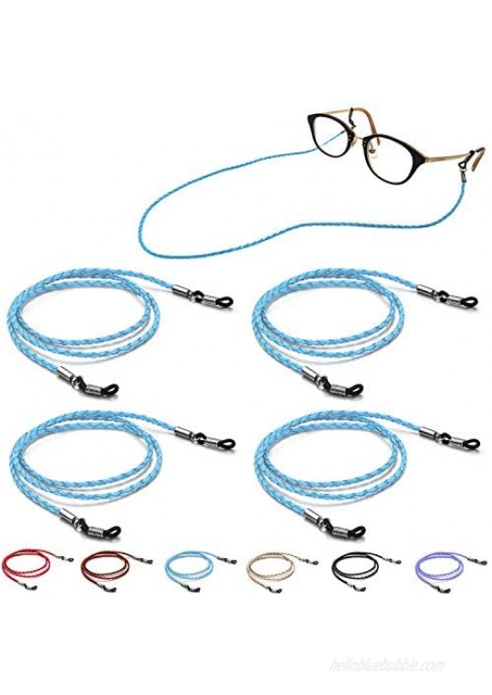 Eyeglasses Holder Strap Cord Tomorotec Eyeglass Retainer PREMIUM LEATHER