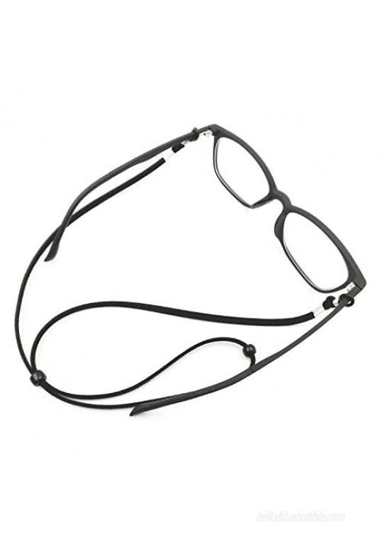 Kalevel Leather Eyeglass Lanyard Holder Adjustable Glasses Strap Sports Unisex