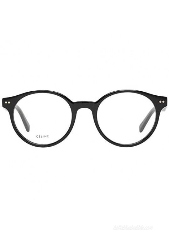 Celine CL50008I - 001 ACETATE Eyeglass Frame Black 47mm