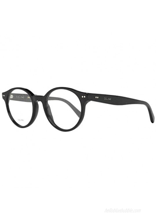 Celine CL50008I - 001 ACETATE Eyeglass Frame Black 47mm