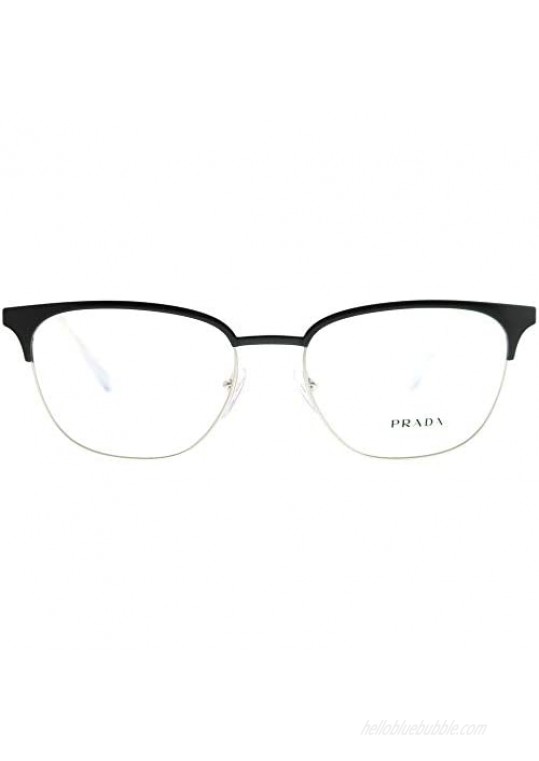 Eyeglasses Prada PR 59 UV 1BO1O1 MATTE BLACK/SILVER
