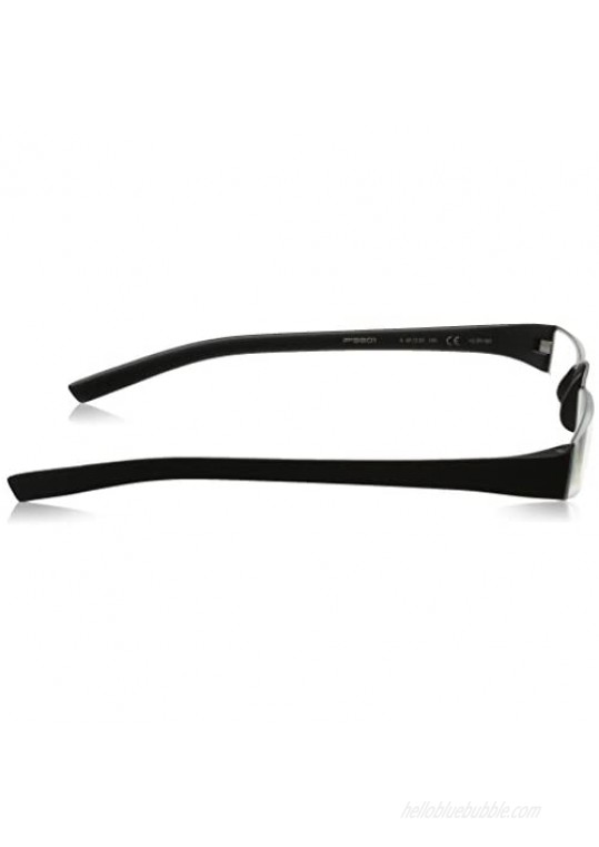 Porsche Design Men's Eyeglasses P'8801 P8801 A Black Reading Glasses 48MM +2.00