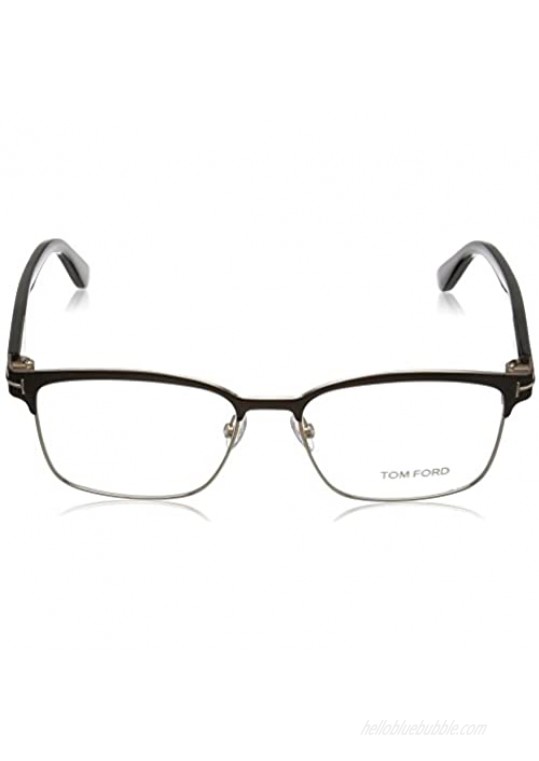Tom Ford FT5323 Square Metal Optical Brown Rose Gold Eyeglasses TF5323 048 New