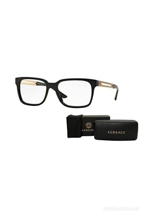 Versace VE3218 Square Eyeglasses For Men+FREE Complimentary Eyewear Care Kit