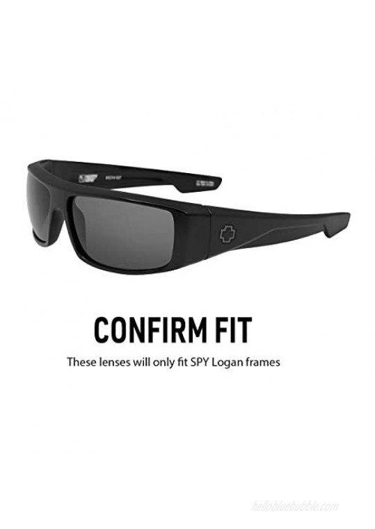 IKON LENSES Replacement Lenses For SPY Optic Logan Sunglasses - Polarized & Non-Polarized