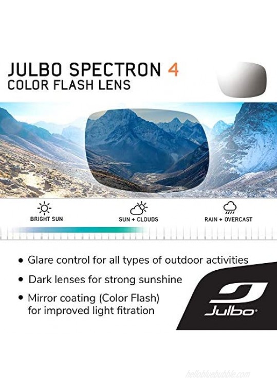 Julbo Colorado Glacier Sunglasses for Hiking Mountaineering and Riding
