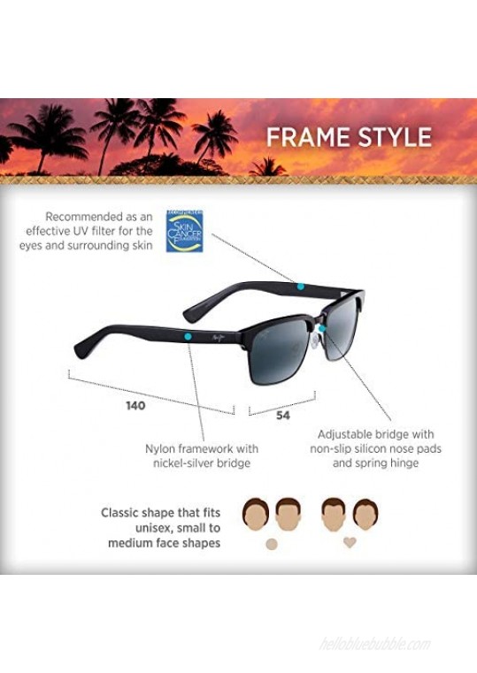 Maui Jim Kawika Square Sunglasses