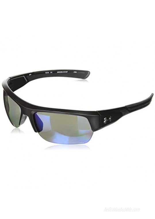 Under Armour Men's Big Shot 8600085-100941 Rectangular Sunglasses