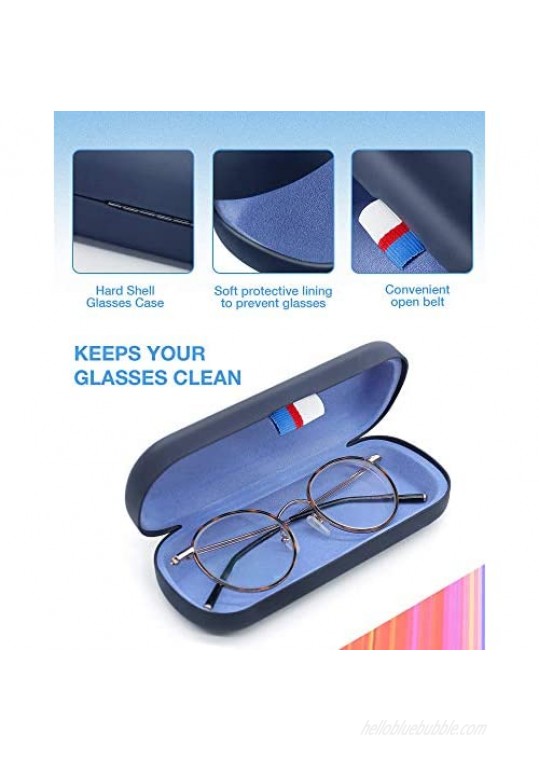 Glasses Case Hard Shell for Women and Men ANNTU Eyeglasses Case Sunglasses Case Reading Glasses Case for Girls and Kids