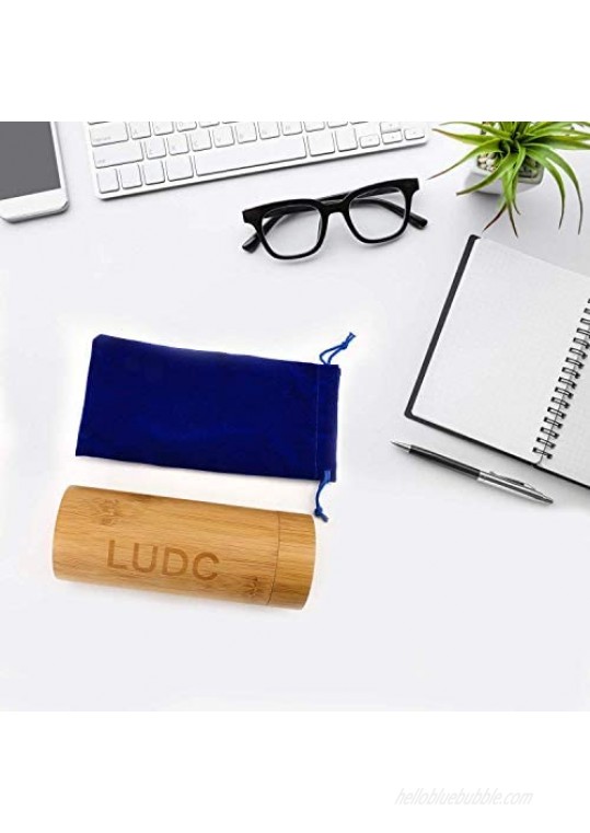 Hard Case Eyeglass Case Large Car glasses case Eyeglasses Case Wood Upgrade Eyeglass Storage Case Store Small Objects And Jewelry Accessories. 4oz Natural Wood Color From LDuc.