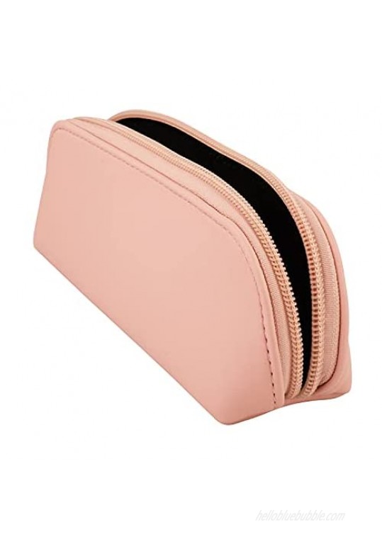 Zipper Eyeglass Case Holder with Elegant Microfiber Pouch – Premium Leatherette Eye Glass Carry Case Protector