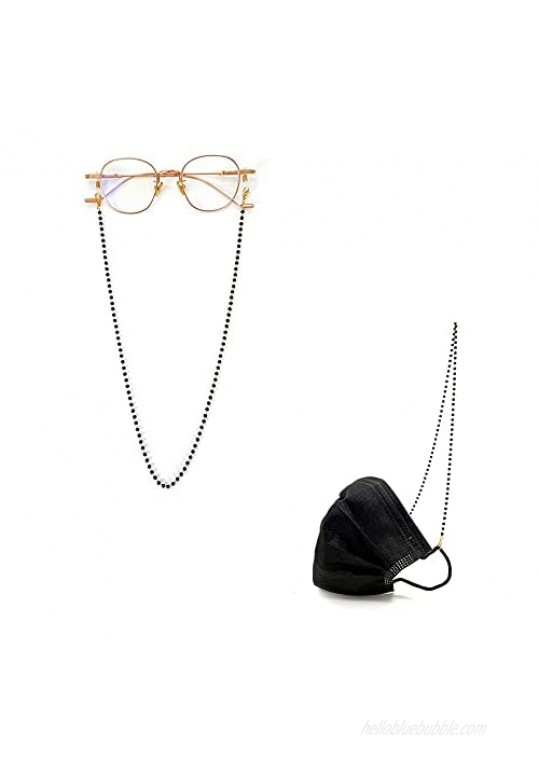 Bead Eyeglass Chain Women’s sunglass strap eyewear Reading glass Necklace Lanyard Safety Holder