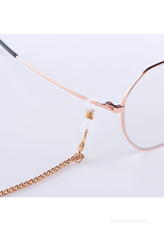 Eyeglass Chain Holder Glasses Lanyard Fashion Metal Glasses Strap Around Necklace Eyeglass Chain for Women