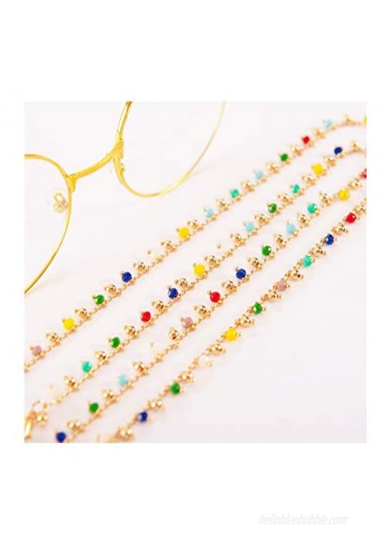Eyeglass Chains for Women | Colorful Beaded Colored Beaded Size 70cm