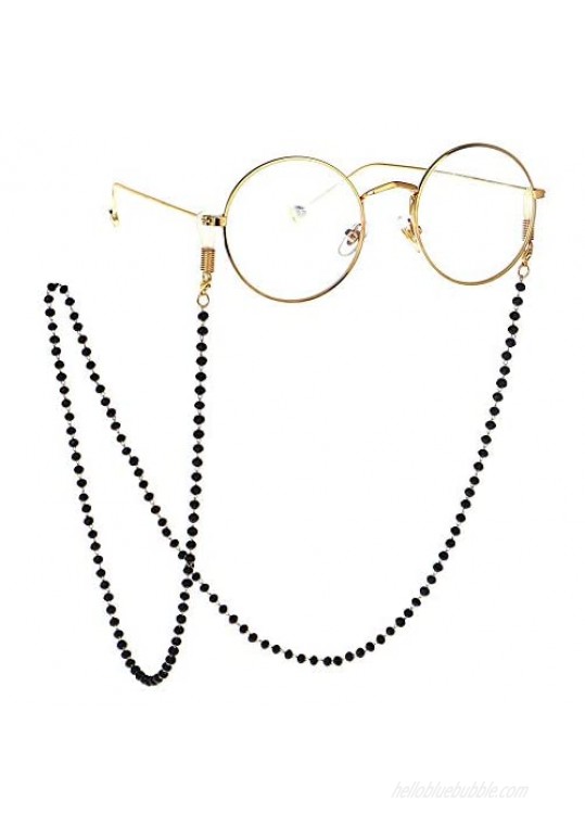 Gracelife Eyeglasses Chain Strap Cord Premium Quality Beaded Glasses Necklace Holder Eyewear Retainer Lanyard